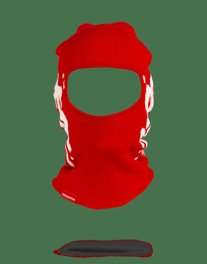 Sprayground - MONEY DRIP SKI MASK (RED)