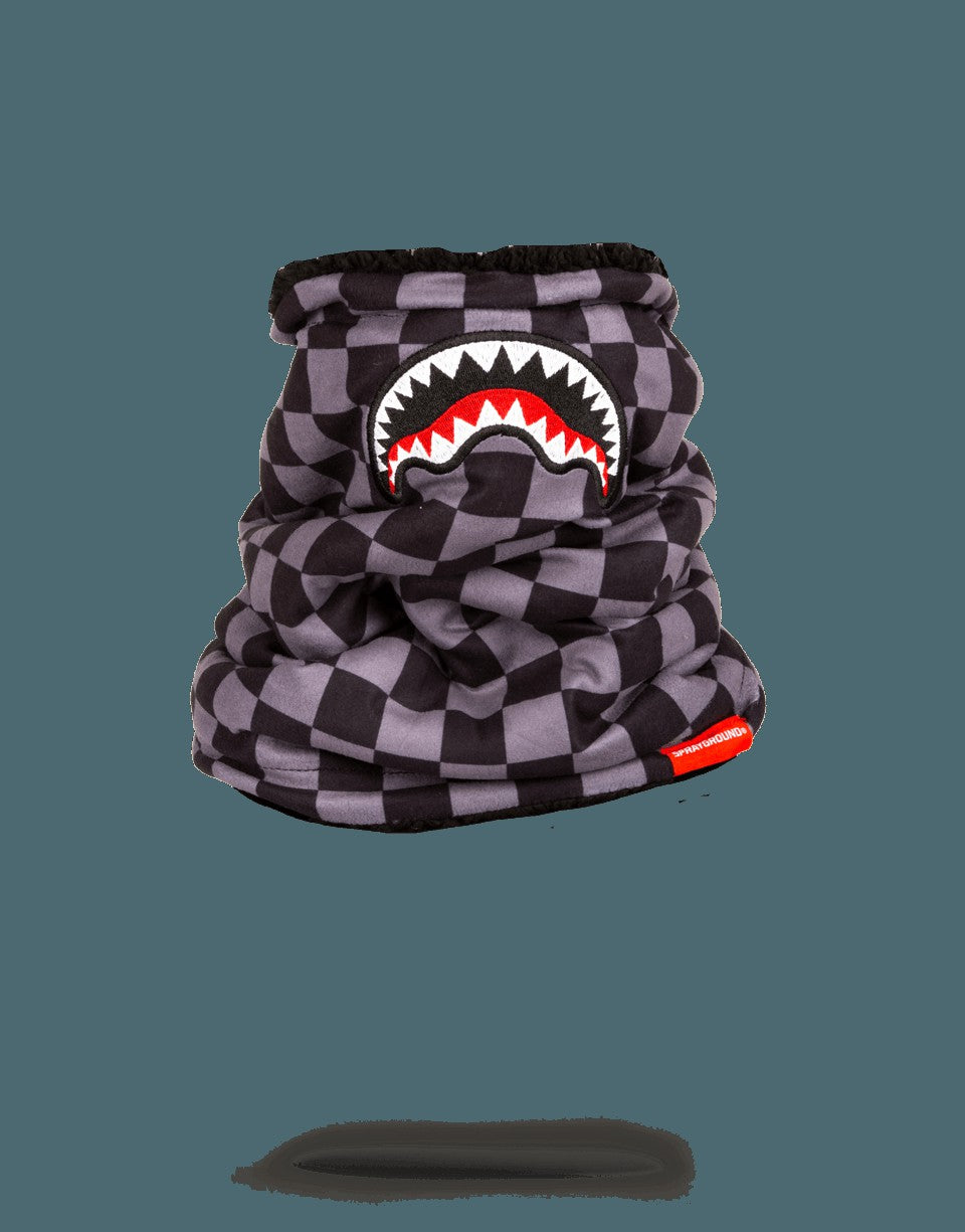Sprayground - CHECKERED SHARK NECK WARMER