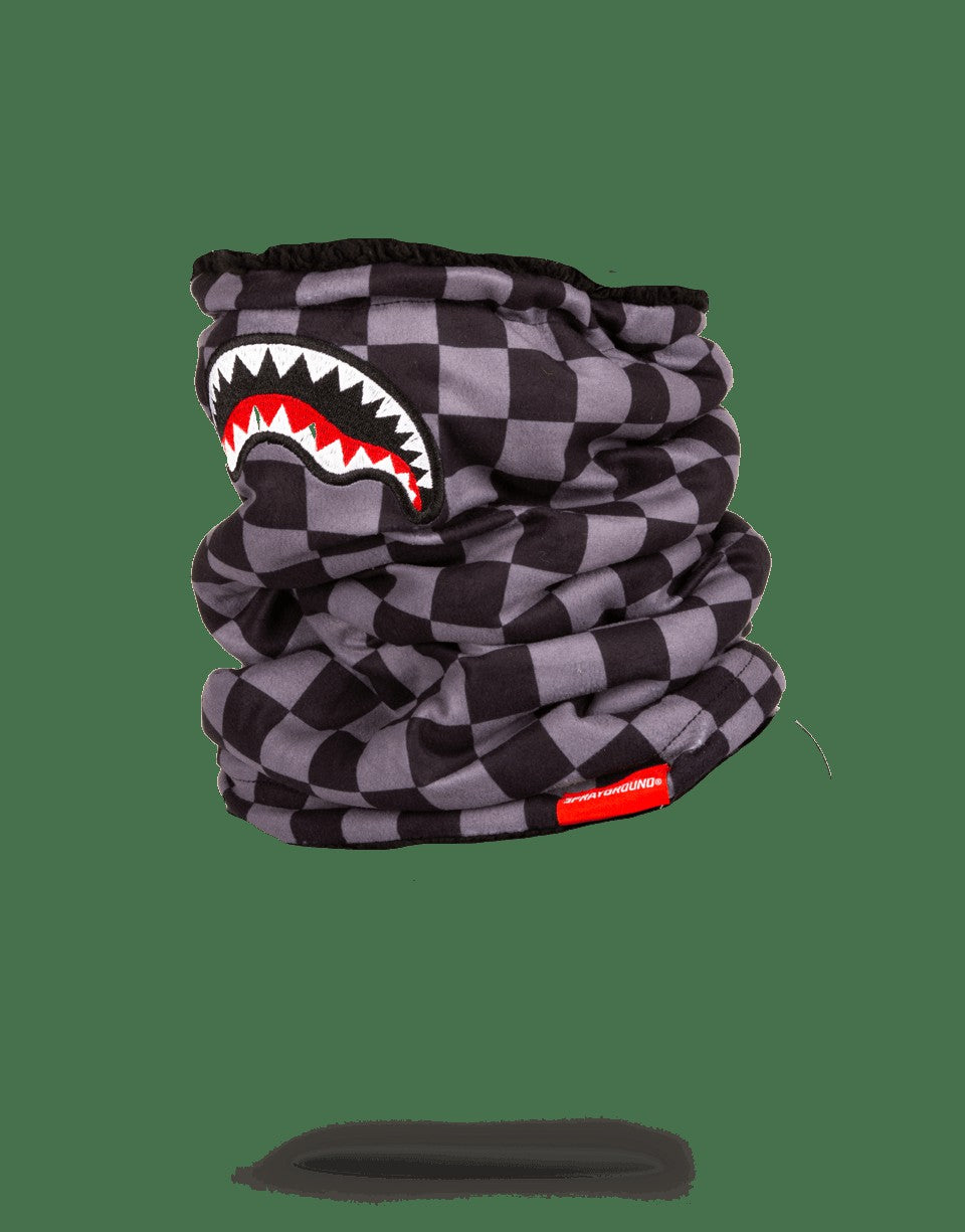 Sprayground - CHECKERED SHARK NECK WARMER