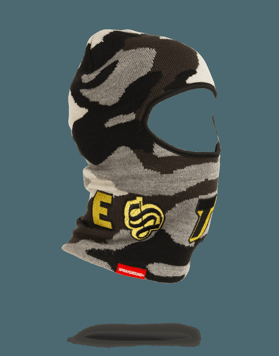Sprayground - DESTROY SKI MASK (GOLD CAMO)