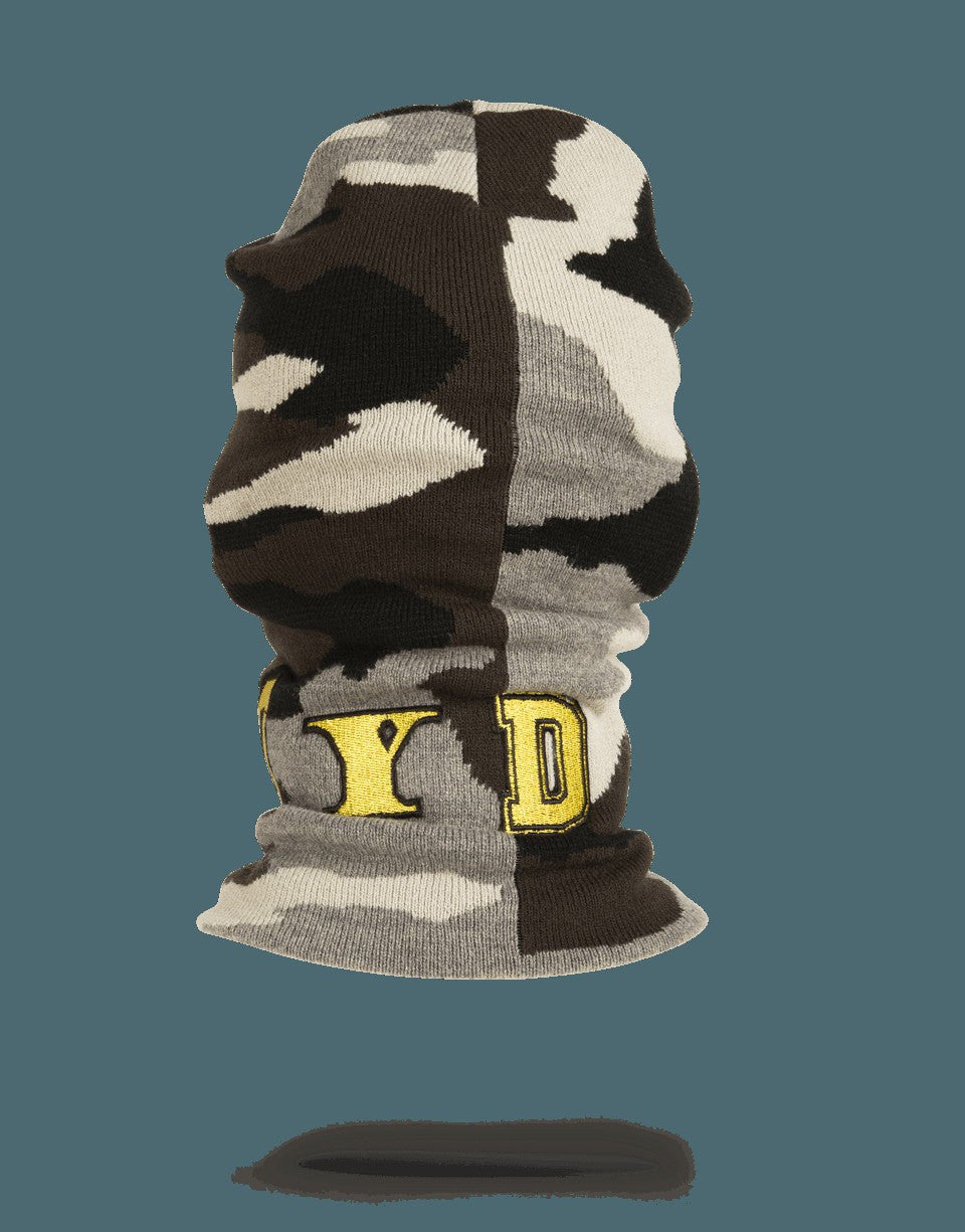 Sprayground - DESTROY SKI MASK (GOLD CAMO)