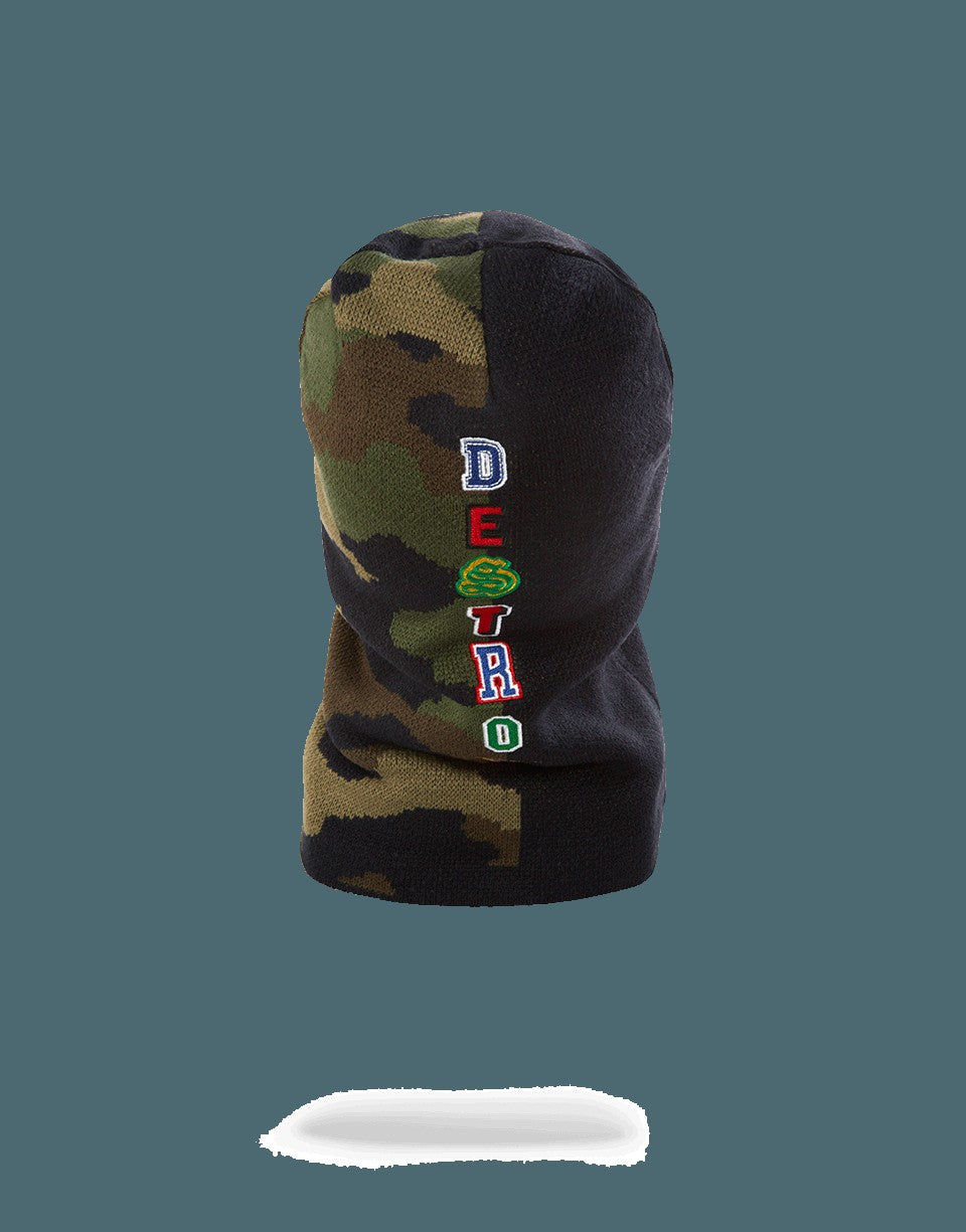 Sprayground - CAMO DESTROY SKI MASK