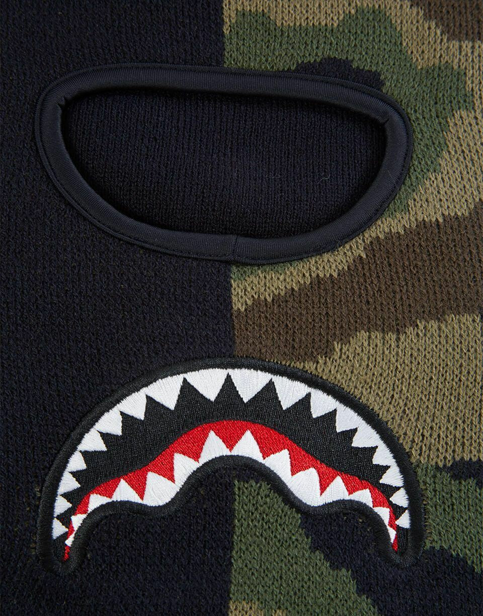 Sprayground - CAMO DESTROY SKI MASK