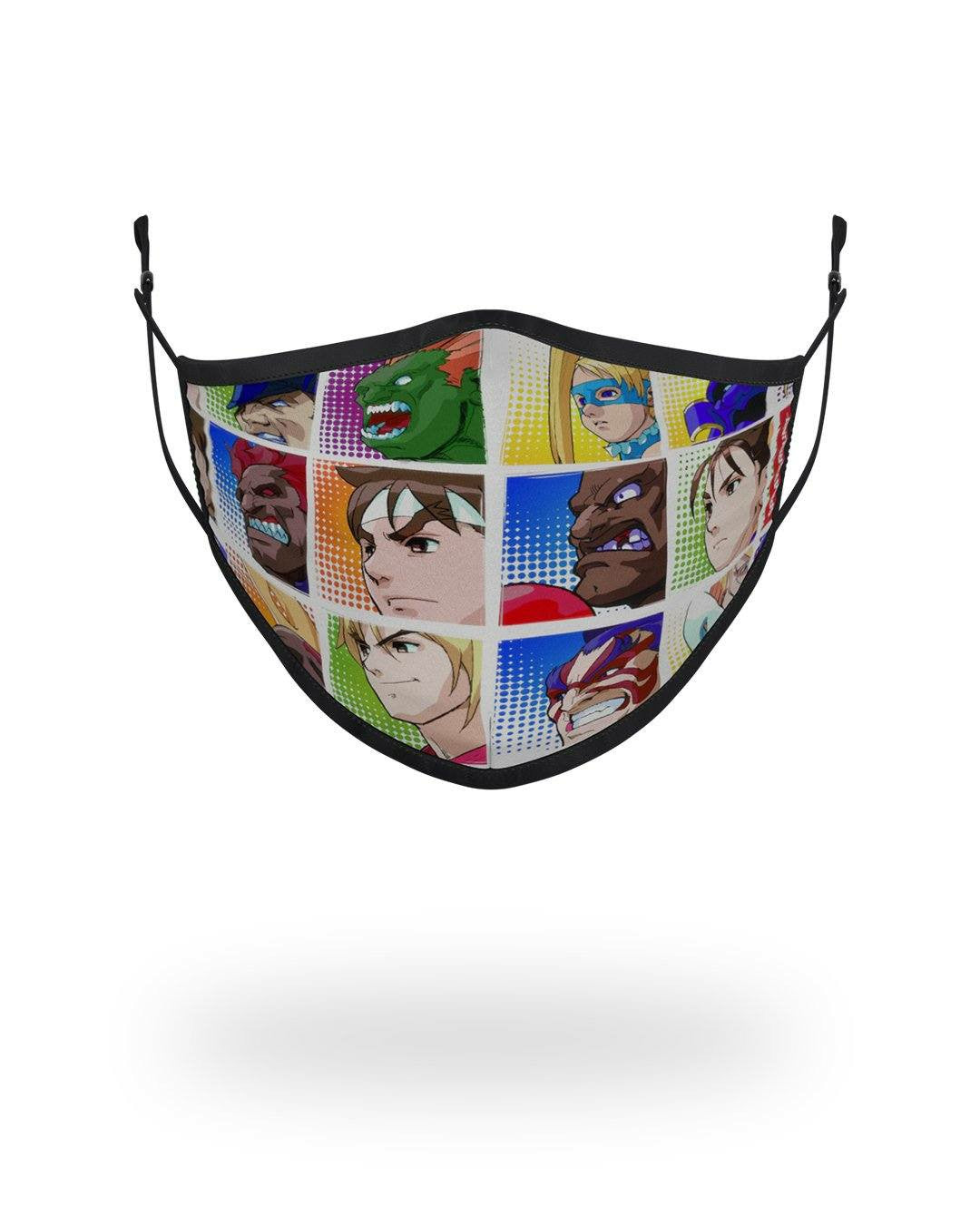 Sprayground - ADULT STREET FIGHTER PLAYER SELECT FORM FITTING FACE-COVERING
