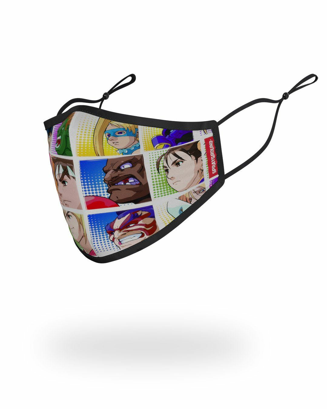 Sprayground - ADULT STREET FIGHTER PLAYER SELECT FORM FITTING FACE-COVERING