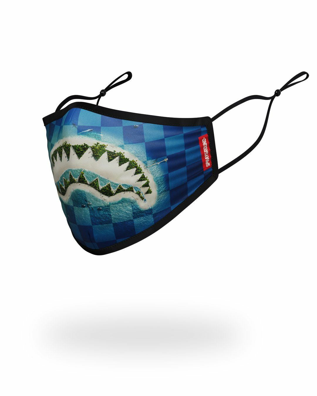 Sprayground - ADULT SHARK ISLAND FORM FITTING FACE MASK