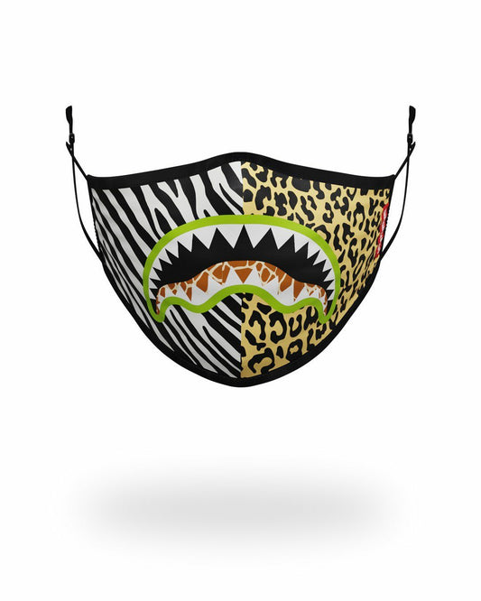 Sprayground - ADULT SAFARI SHARK FORM FITTING FACE MASK