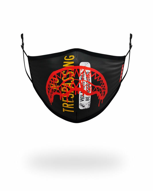 Sprayground - ADULT NO TRESSPASSING FORM FITTING FACE MASK