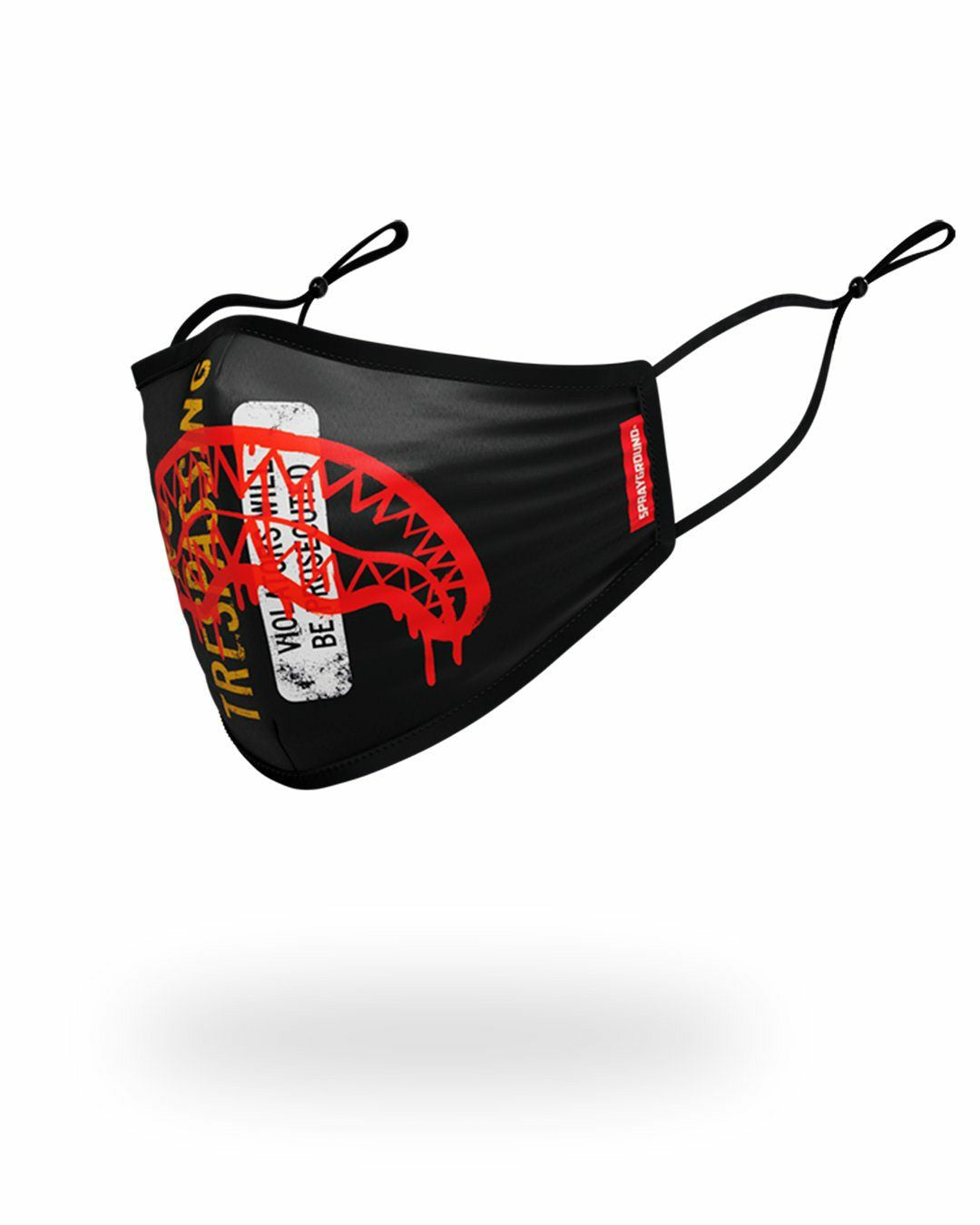 Sprayground - ADULT NO TRESSPASSING FORM FITTING FACE MASK