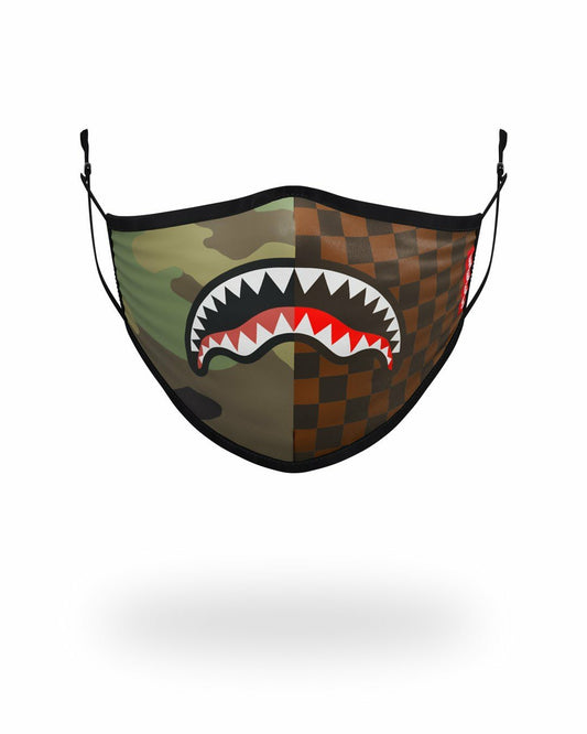 Sprayground - ADULT CHECKS & CAMO FORM FITTING FACE MASK