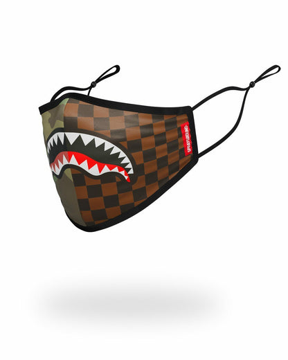 Sprayground - ADULT CHECKS & CAMO FORM FITTING FACE MASK