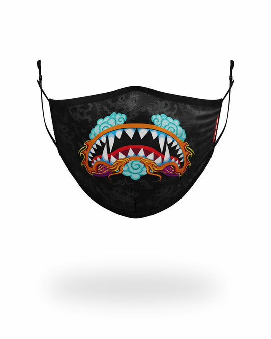 Sprayground - ADULT DRAGON SHARK FORM FITTING FACE MASK