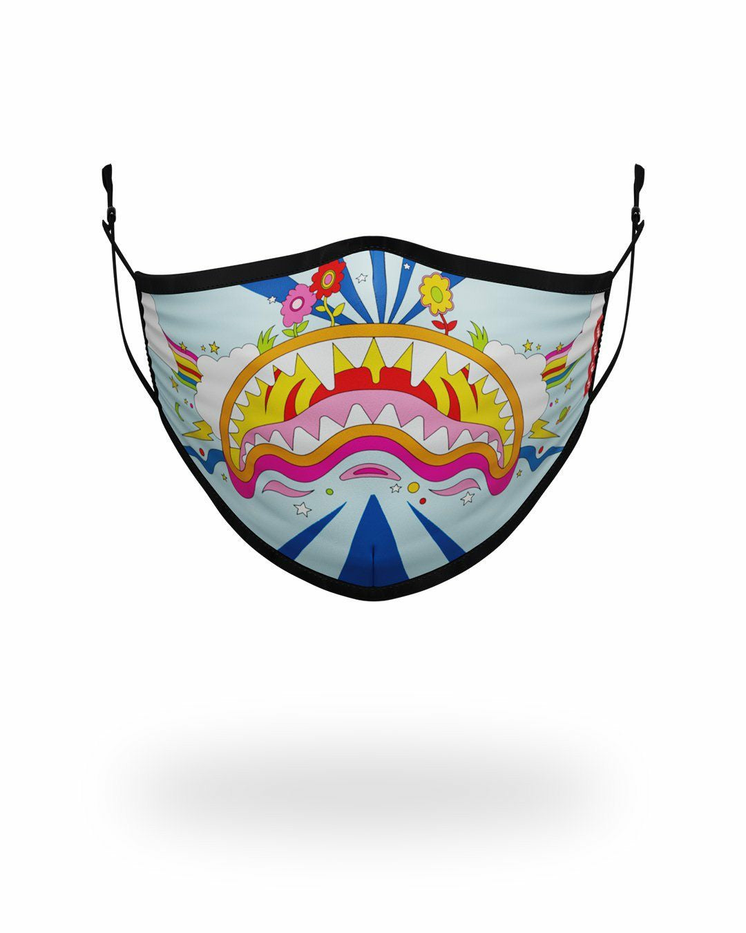 Sprayground - ADULT GROOVY SHARK FORM FITTING FACE MASK