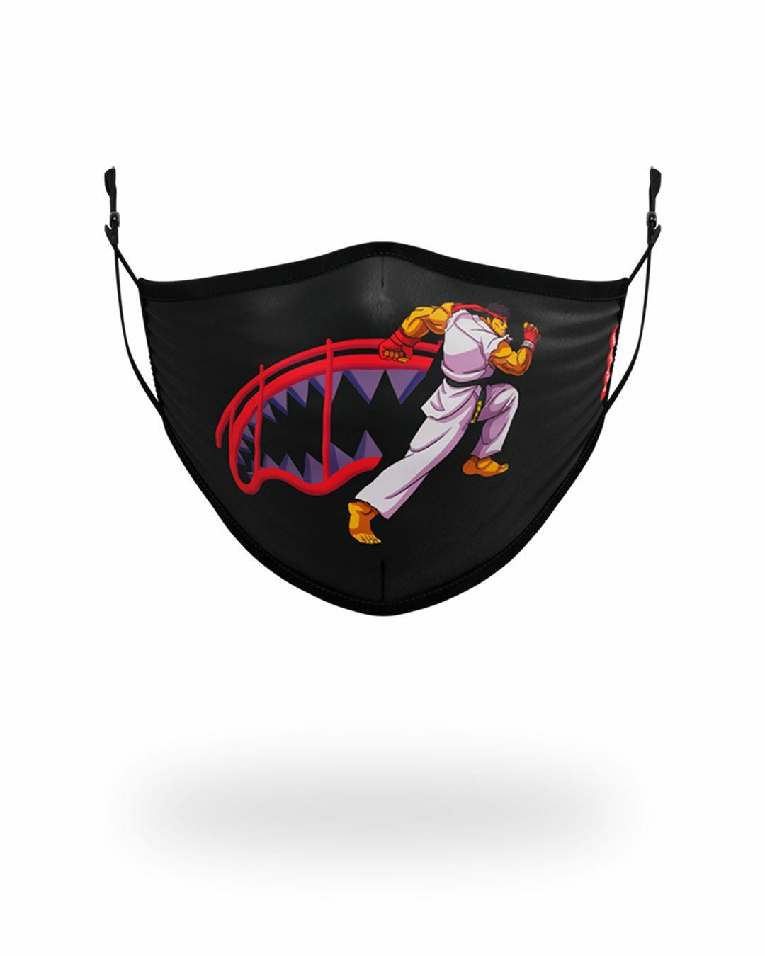 Sprayground - ADULT STREET FIGHTER RYU SHARK FORM FITTING FACE-COVERING