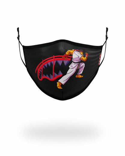 Sprayground - ADULT STREET FIGHTER RYU SHARK FORM FITTING FACE-COVERING