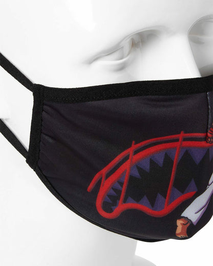 Sprayground - ADULT STREET FIGHTER RYU SHARK FORM FITTING FACE-COVERING