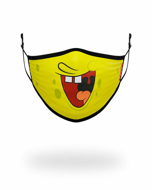 Sprayground - ADULT SPONGEBOB SMILE FORM FITTING FACE-COVERING