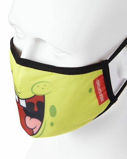 Sprayground - ADULT SPONGEBOB SMILE FORM FITTING FACE-COVERING