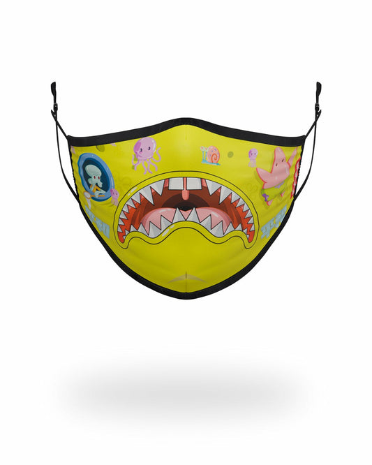 Sprayground - ADULT SPONGEBOB JAPAN SHARK FORM FITTING FACE-COVERING