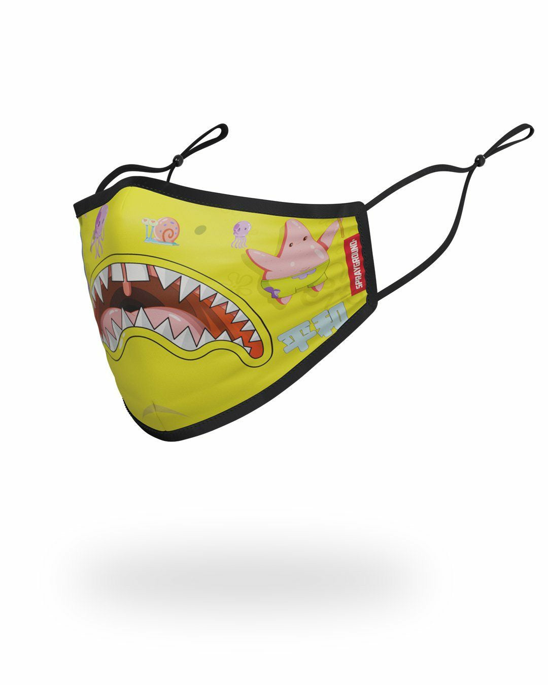 Sprayground - ADULT SPONGEBOB JAPAN SHARK FORM FITTING FACE-COVERING