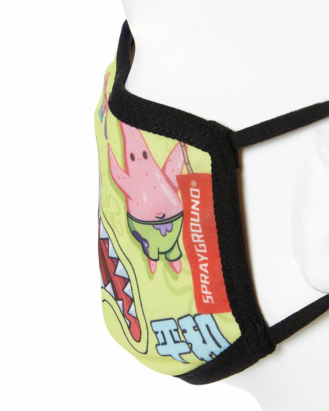 Sprayground - ADULT SPONGEBOB JAPAN SHARK FORM FITTING FACE-COVERING
