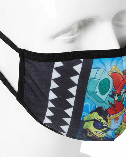 Sprayground - ADULT SPONGEBOB TRACK SUIT FORM FITTING FACE-COVERING