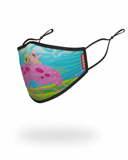 Sprayground - ADULT SPONGEBOB JELLY SHARK FORM FITTING FACE-COVERING