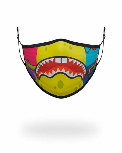 Sprayground - ADULT SPONGEBOB OG SHARK FORM FITTING FACE-COVERING