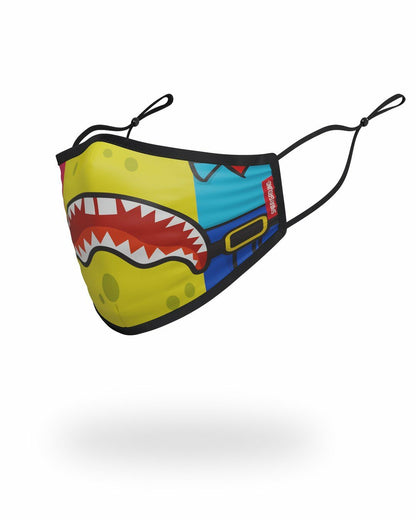 Sprayground - ADULT SPONGEBOB OG SHARK FORM FITTING FACE-COVERING