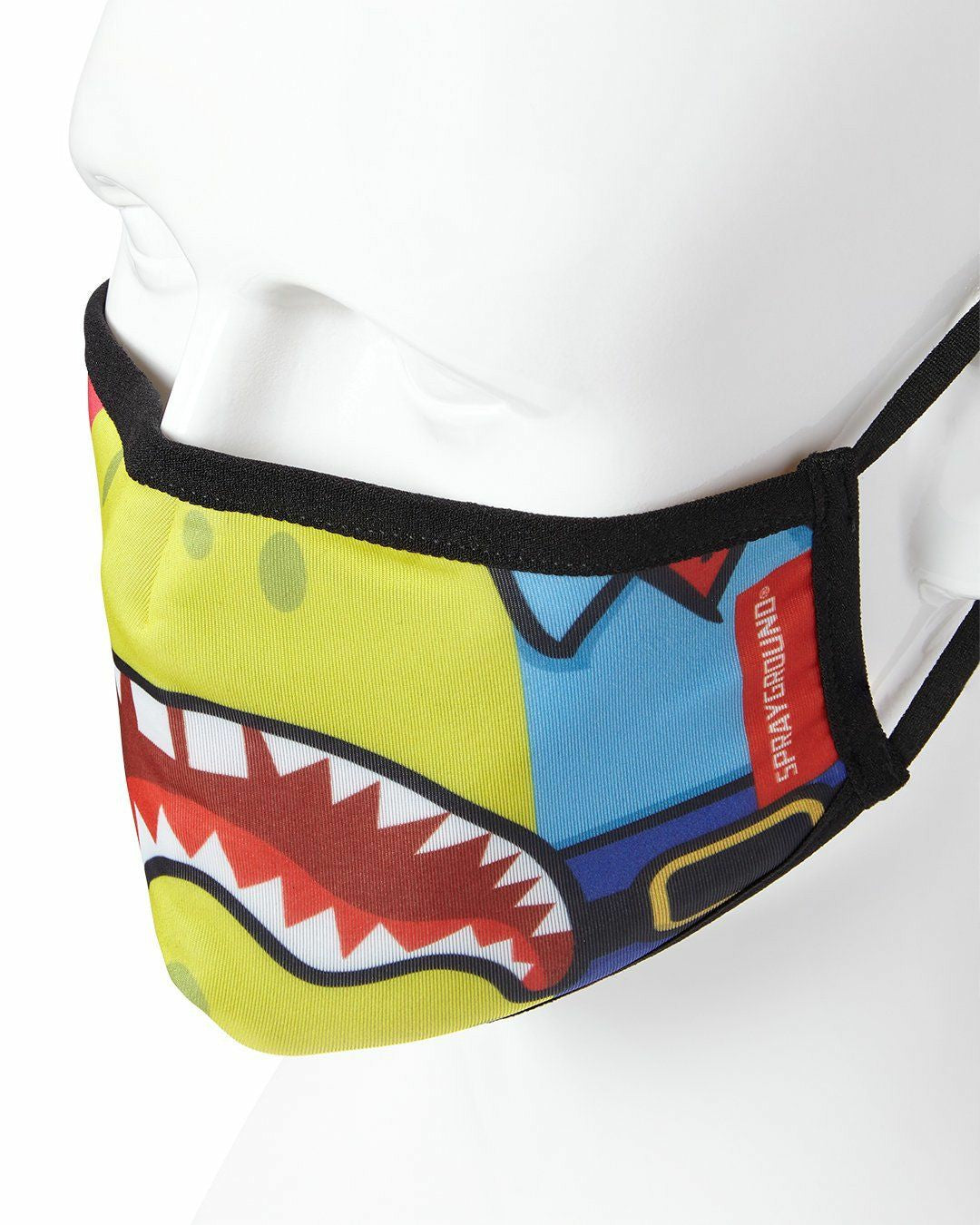 Sprayground - ADULT SPONGEBOB OG SHARK FORM FITTING FACE-COVERING