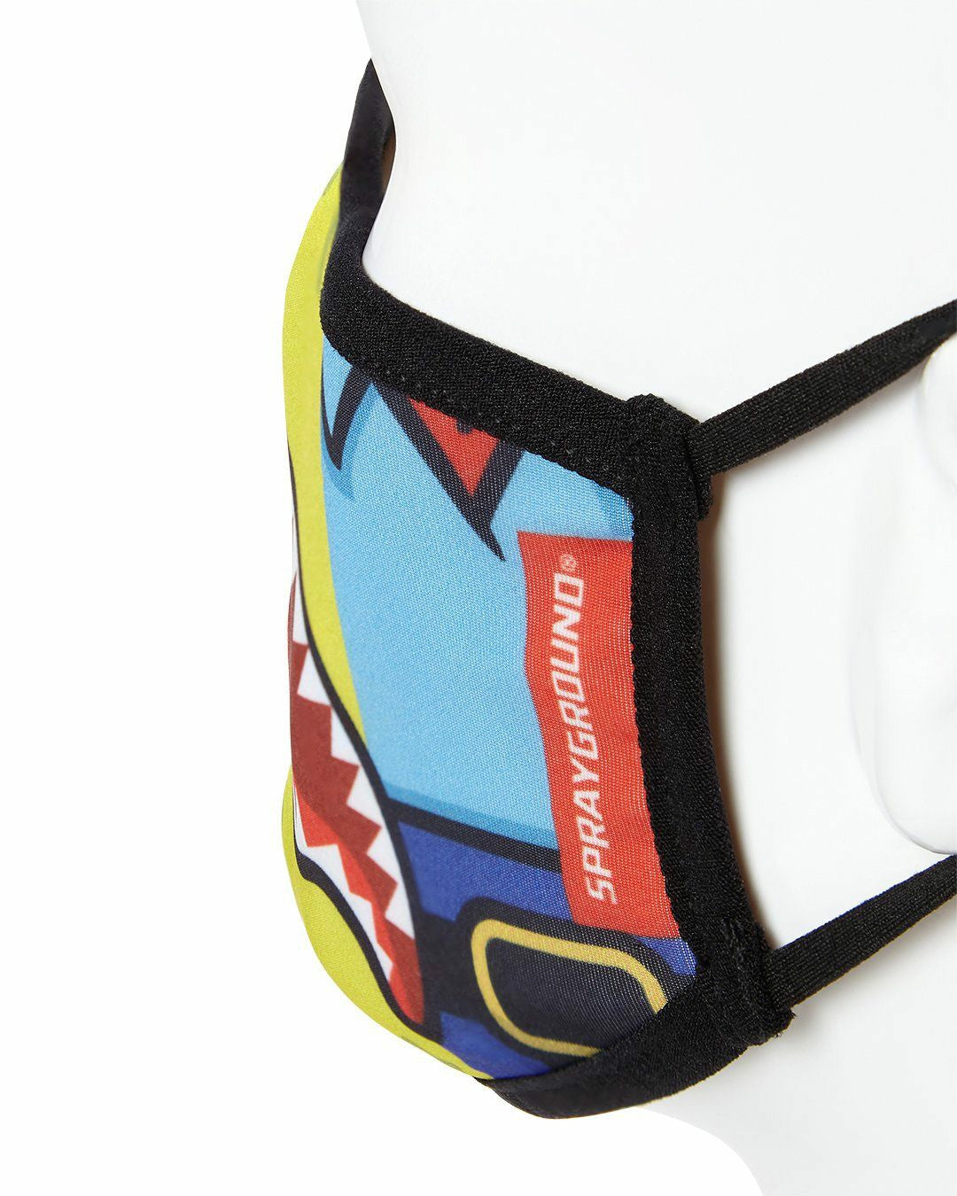 Sprayground - ADULT SPONGEBOB OG SHARK FORM FITTING FACE-COVERING