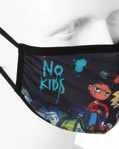 Sprayground - ADULT HEY ARNOLD MONEY STACKS FORM FITTING FACE-COVERING