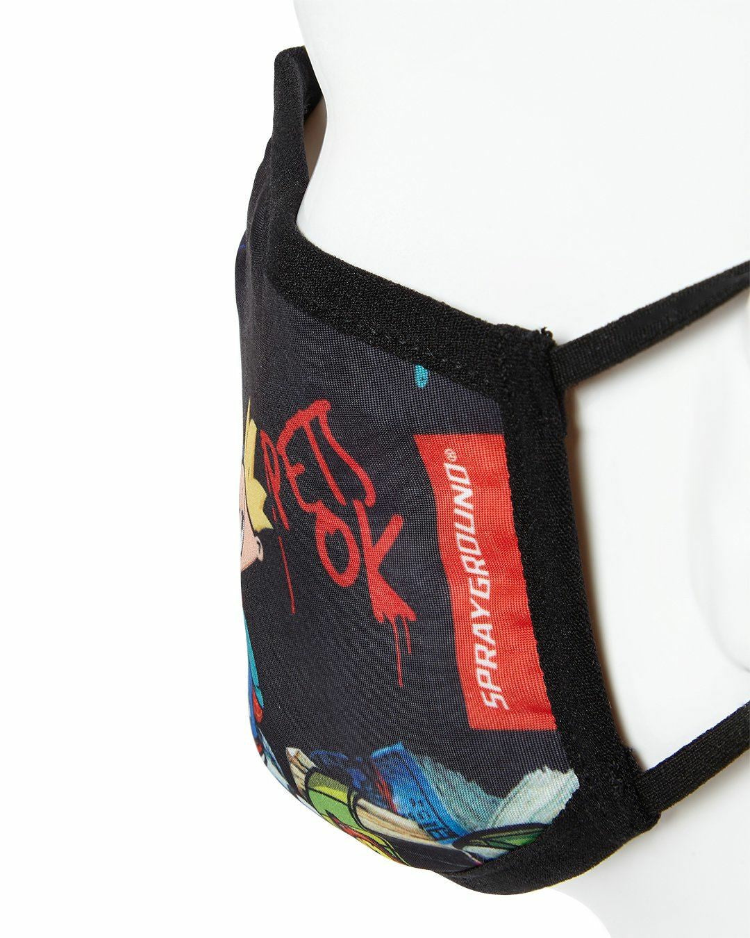 Sprayground - ADULT HEY ARNOLD MONEY STACKS FORM FITTING FACE-COVERING