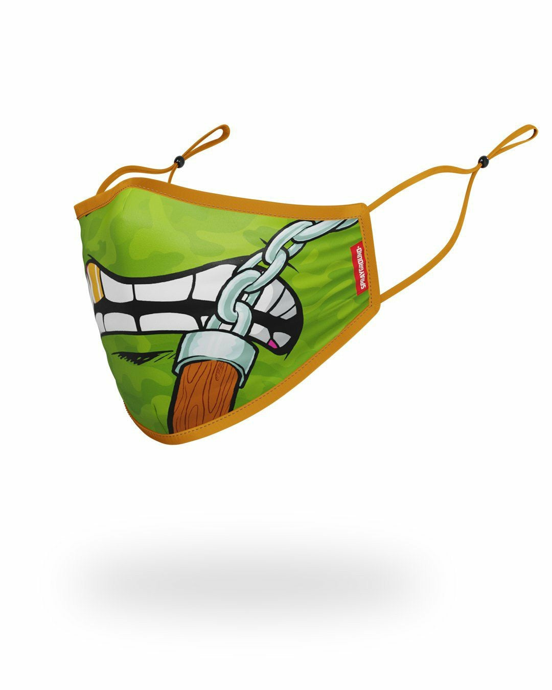 Sprayground - ADULT TMNT: MICHELANGELO SHARK FORM FITTING FACE-COVERING