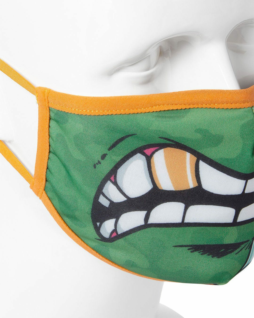 Sprayground - ADULT TMNT: MICHELANGELO SHARK FORM FITTING FACE-COVERING