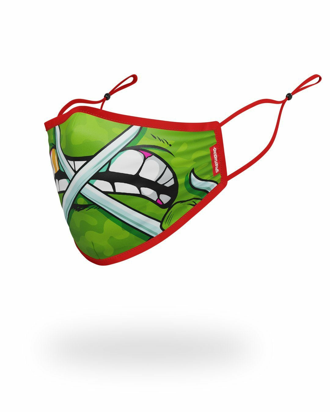 Sprayground - ADULT TMNT: RAPHAEL SHARK FORM FITTING FACE-COVERING