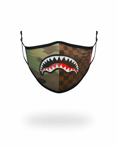 Sprayground - KIDS FORM FITTING MASK: CHECKS & CAMO