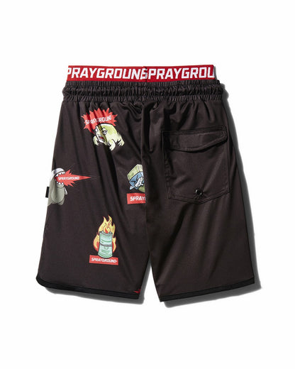 Sprayground - KIDS PATCH ALL-IN SWIM TRUNKS (BLACK)