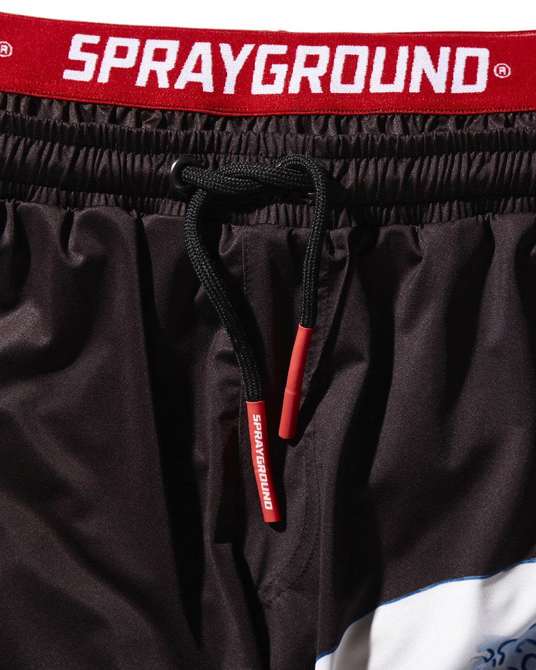 Sprayground - DRAGON WAVE CORTO SWIM TRUNKS (BLACK)