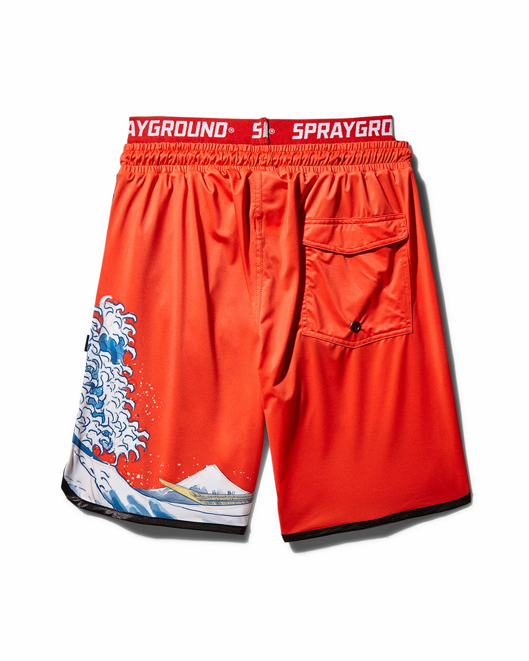 Sprayground - JAPAN WAVE CORTO SWIM TRUNKS (RED)