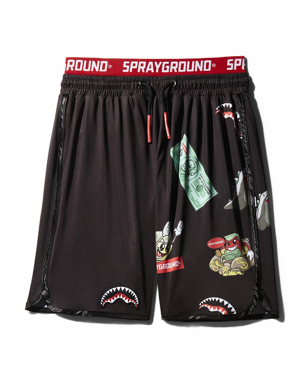 Sprayground - PATCH ALL-IN CORTO SWIM TRUNKS (BLACK)