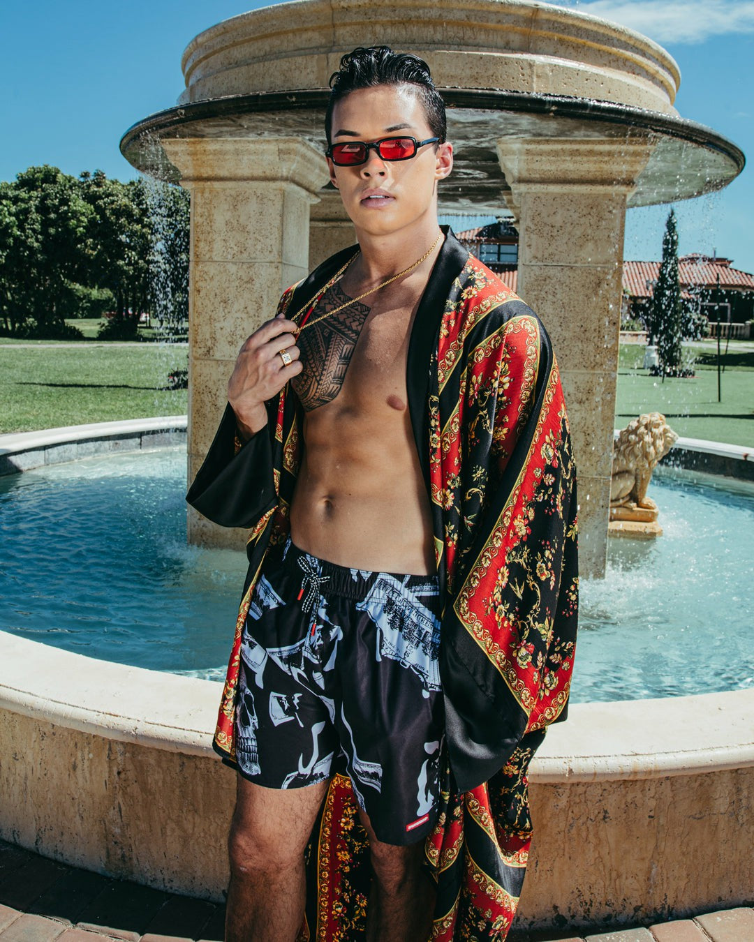 Sprayground - MONEY NIGHT SHOTO SWIM TRUNKS