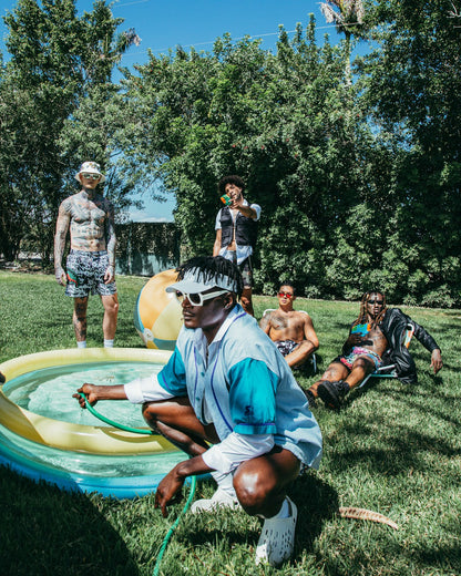 Sprayground - SCRIBBLE SHARK SHOTO SWIM TRUNKS