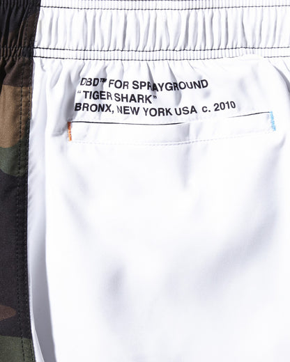 Sprayground - SPLIT BITE CAMO SHOTO SWIM TRUNKS