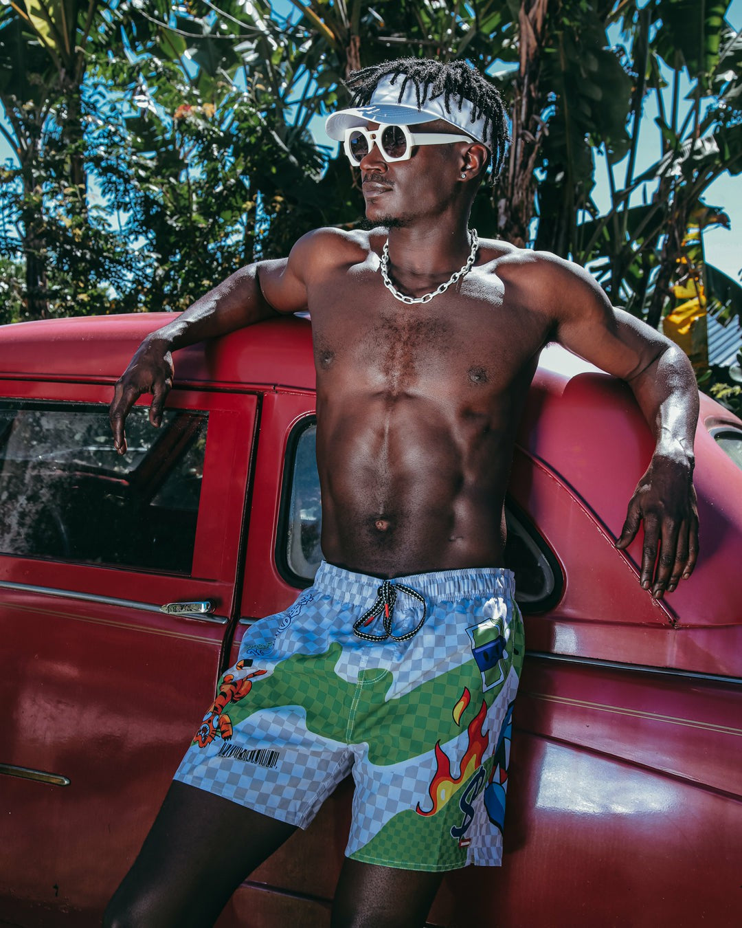 Sprayground - WTF ART SHOTO SWIM TRUNKS