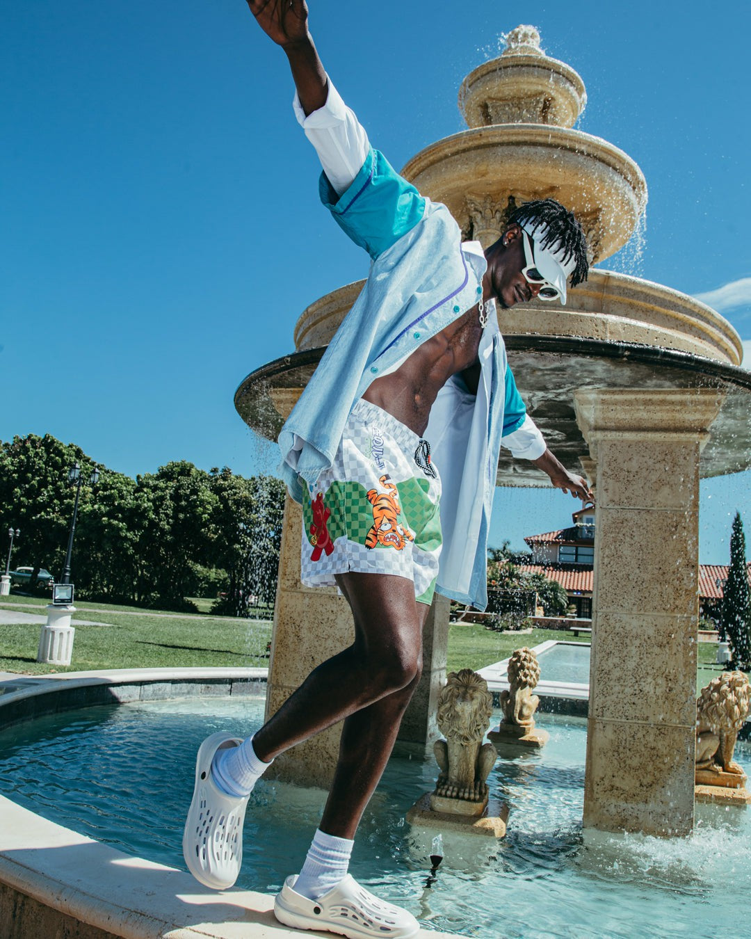 Sprayground - WTF ART SHOTO SWIM TRUNKS