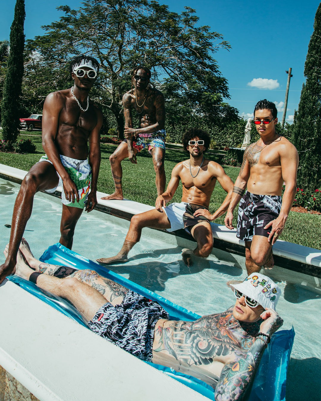 Sprayground - WTF ART SHOTO SWIM TRUNKS