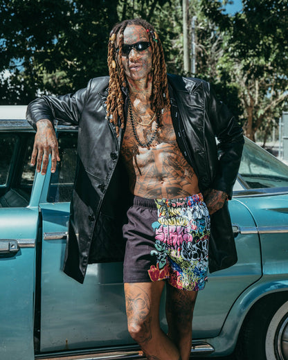 Sprayground - HALF GRAFF SHOTO SWIM TRUNKS