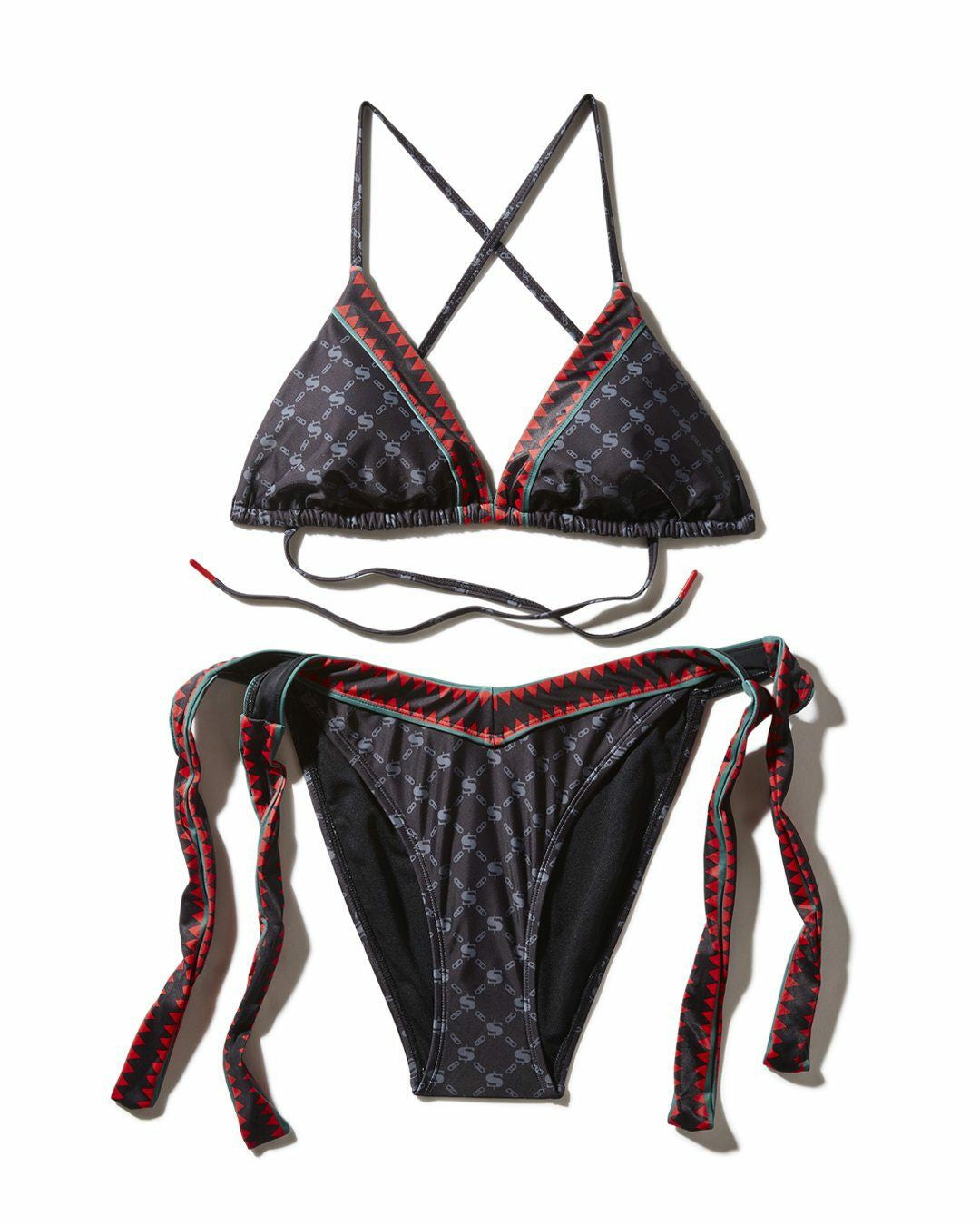 Sprayground - MIDNIGHT MONEY PATTERN BIKINI