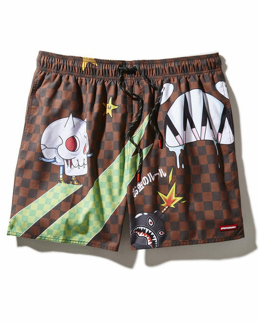 Sprayground - WTF SHARK SHOTO SWIM TRUNKS
